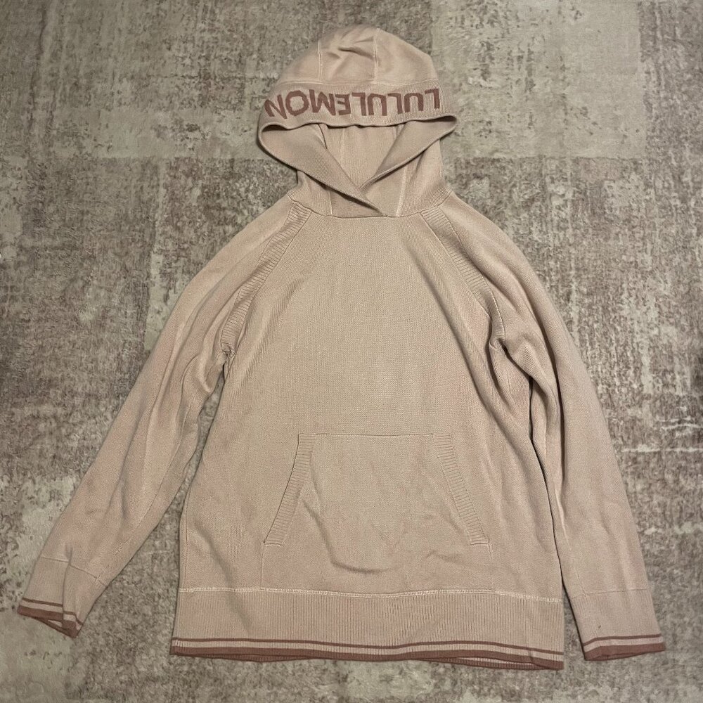 Lululemon Soothe Away Hoodie Sweater in Pink Bliss Copper Coil 4